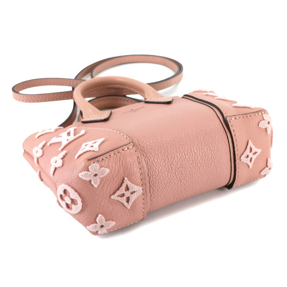 Louis Vuitton Monogram Velour Nano W 2-way Shoulder Handbag in Veau Cashmere ... - Picture 4 of 10